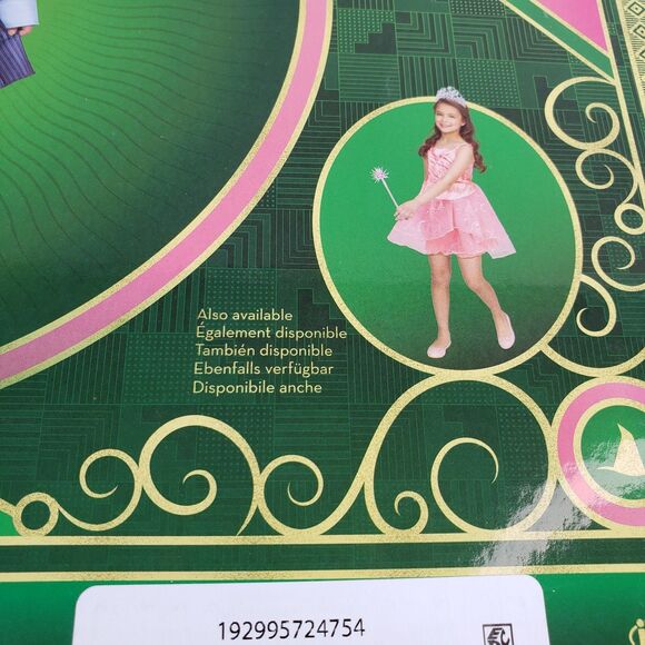 WICKED Shiz University Uniform Costume Hat Lantern Light Up Girls 4-6X Dress Up - Picture 16 of 16